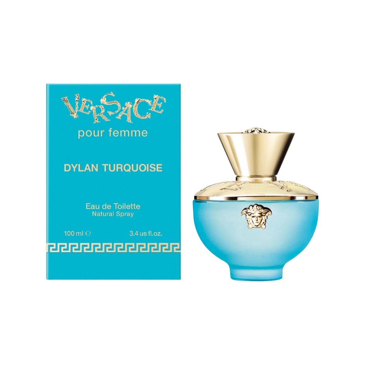 Versace Dylan Turquoise Eau de Toilette 100 ml bottle