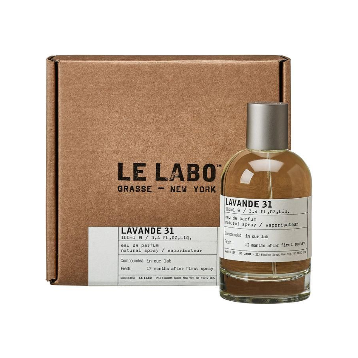 Le Labo Lavande 31 Eau de Parfum 100 ml bottle