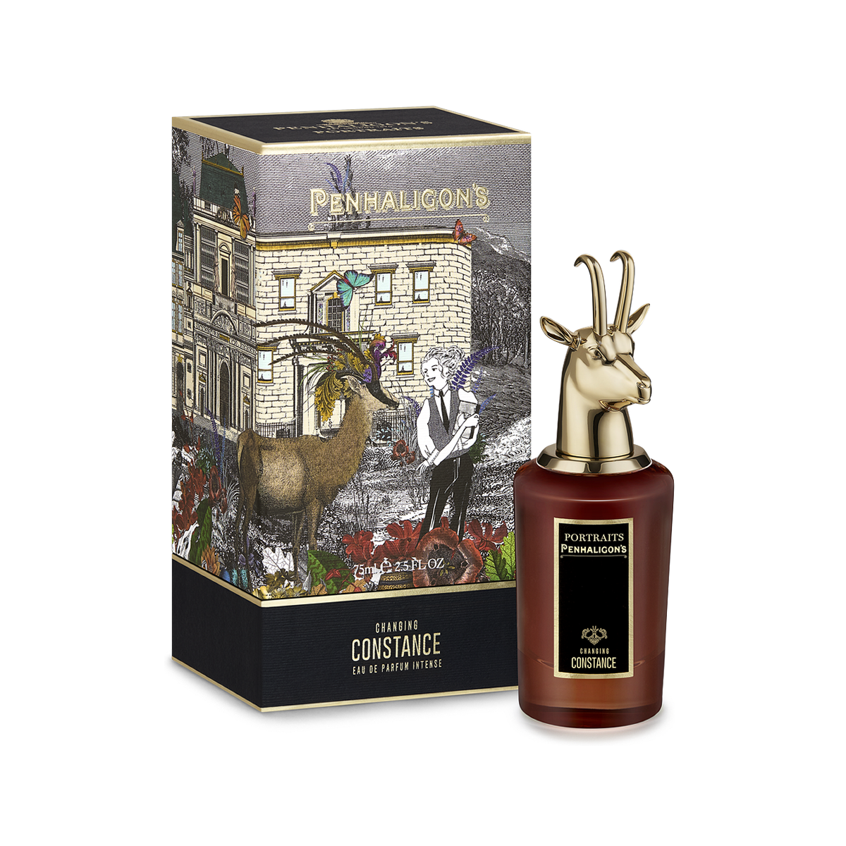 Penhaligon's Changing Constance Intense Eau de Parfum Intense 75ml — bottle and box