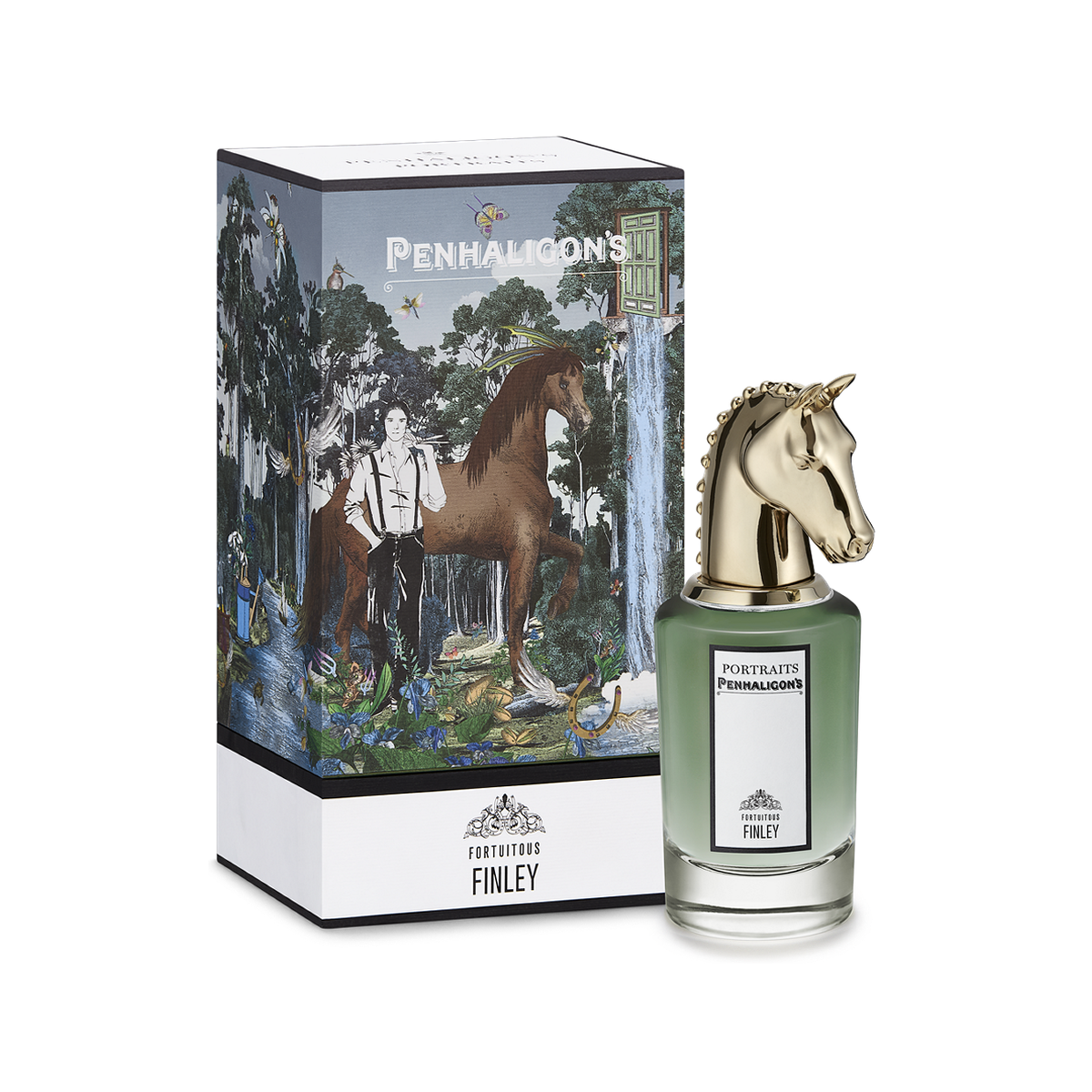 Penhaligon's Fortuitous Finley Eau de Parfum 75ml — bottle and box