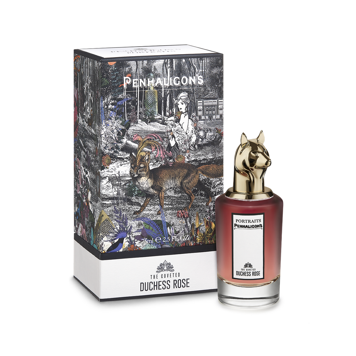 Penhaligon's The Coveted Duchess Rose Eau de Parfum 75ml — bottle and box