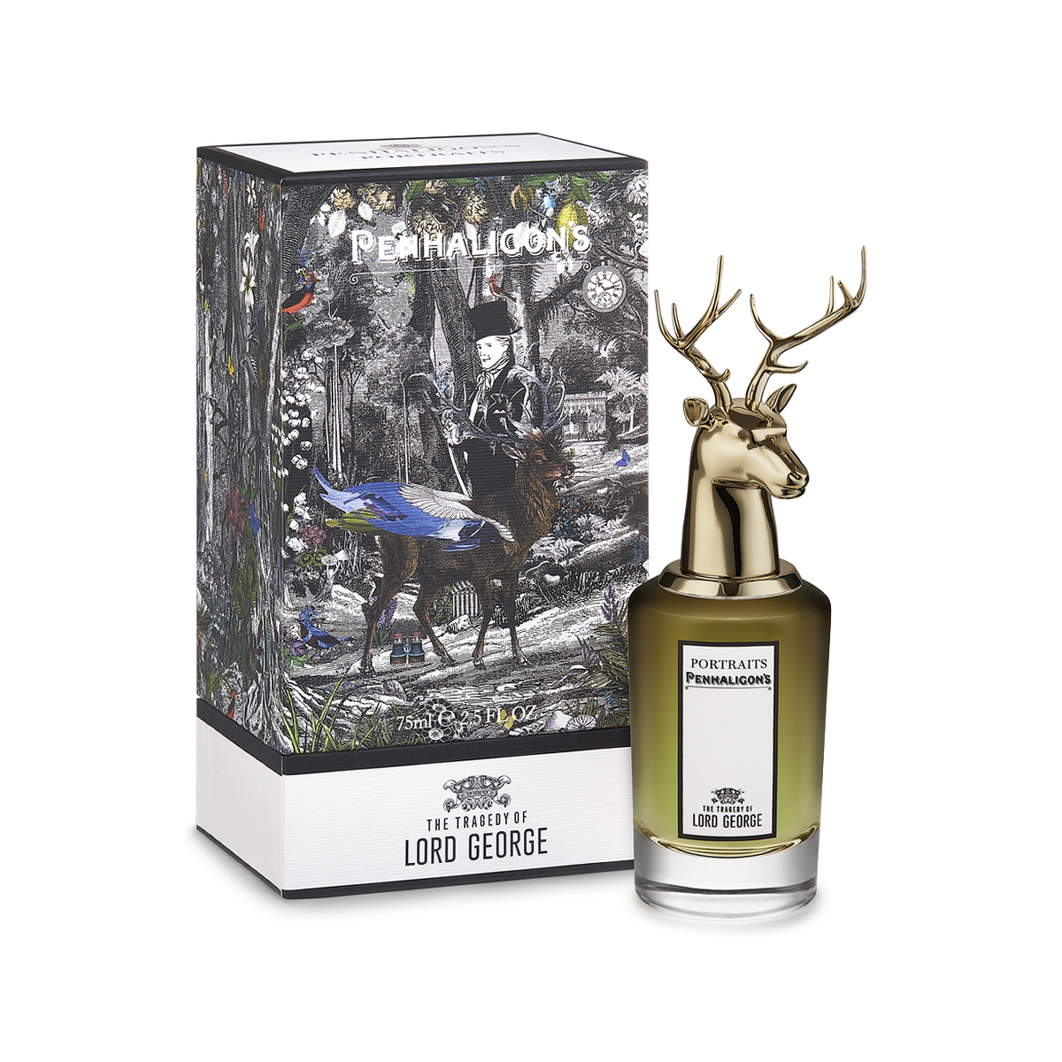 Penhaligon's The Tragedy of Lord George Eau de Parfum 75ml — bottle and box
