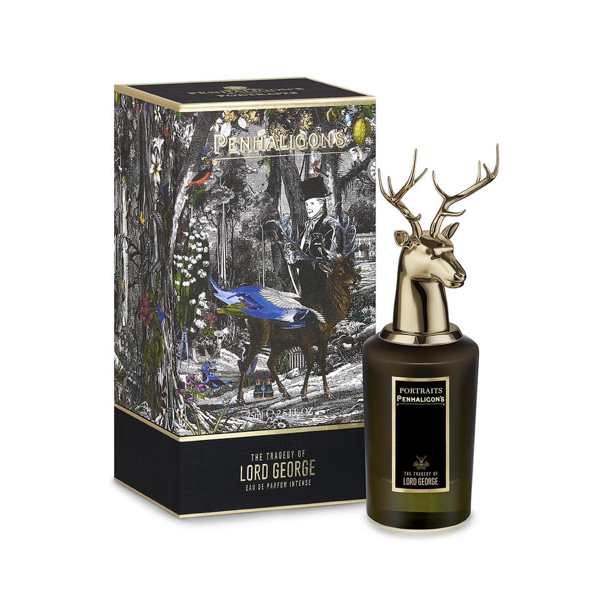 Penhaligon's The Tragedy of Lord George Intense Eau de Parfum Intense 75ml — bottle and box