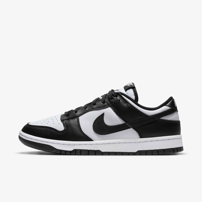 Nike Dunk Low Retro — White / Black — lateral side