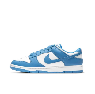 Nike Dunk Low Sneakers — Light Blue / White — source catalog lateral side