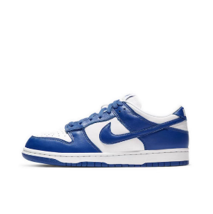 Nike Dunk Low Sneakers — Blue / White — source catalog lateral side