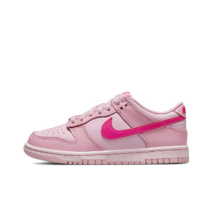 Nike Dunk Low Sneakers — Pink — source catalog lateral side