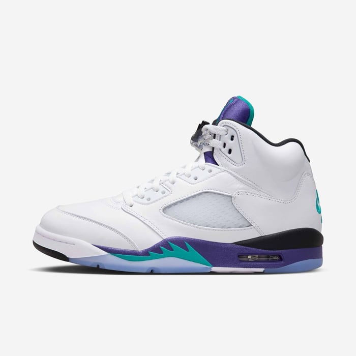 Air Jordan 5 Retro OG — Grape — lateral side