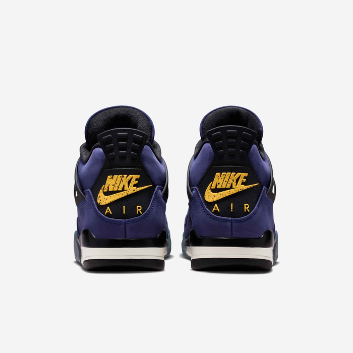 Air Jordan 4 Retro — Imperial Purple — rear pair