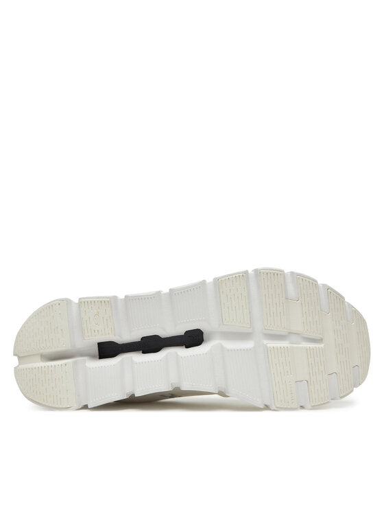 On Cloud 6 — White / White — outsole