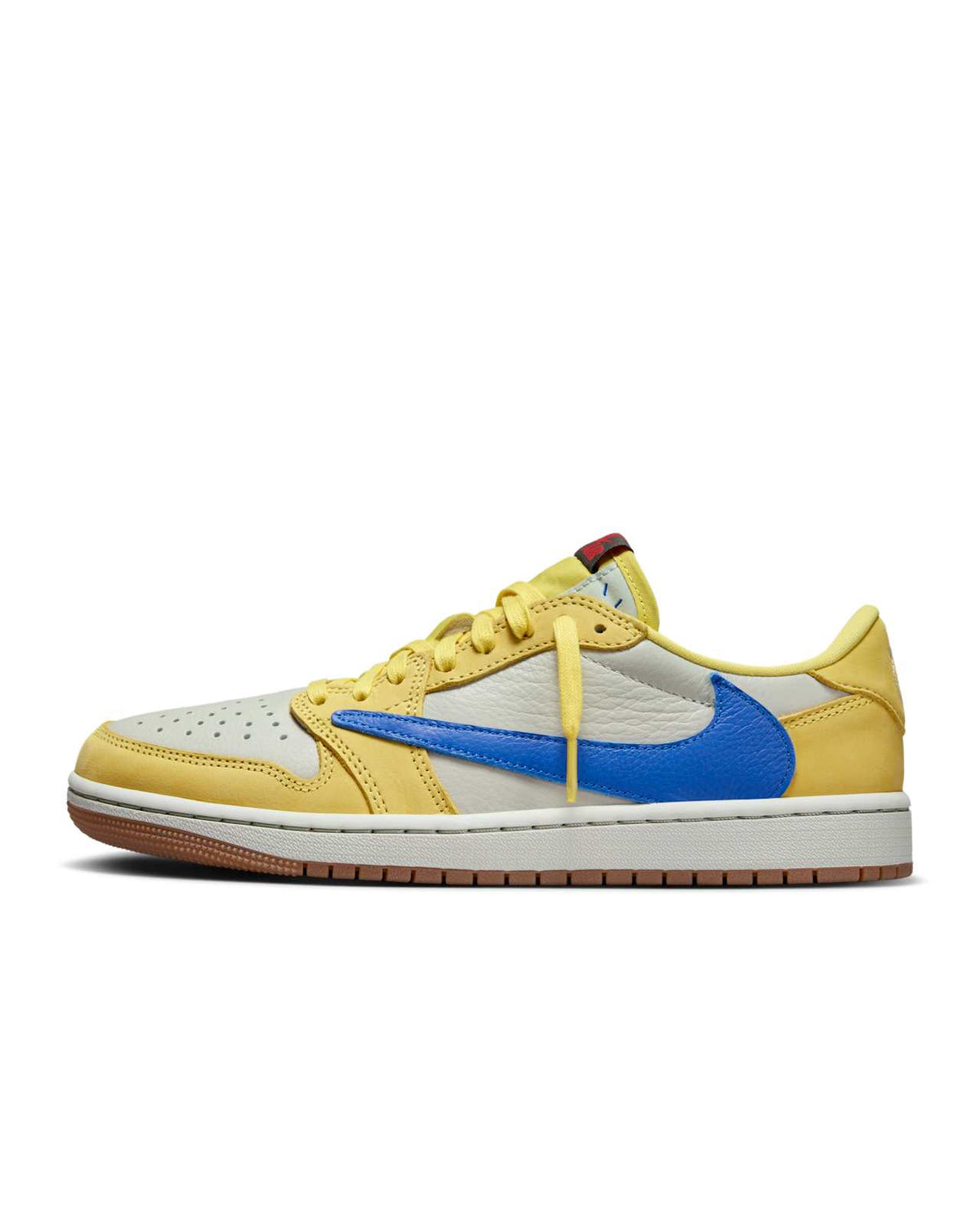 Air Jordan 1 Low OG x Travis Scott — Canary — lateral side