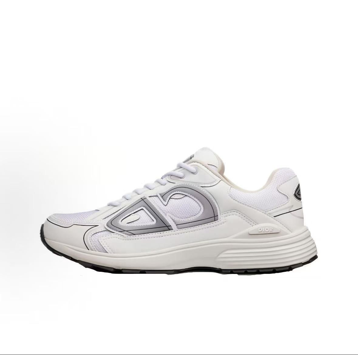 Dior B30 Sneakers — Grey / White — source catalog lateral side