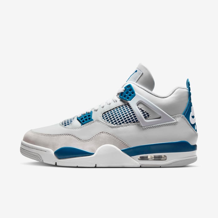 Air Jordan 4 Retro — Industrial Blue — lateral side
