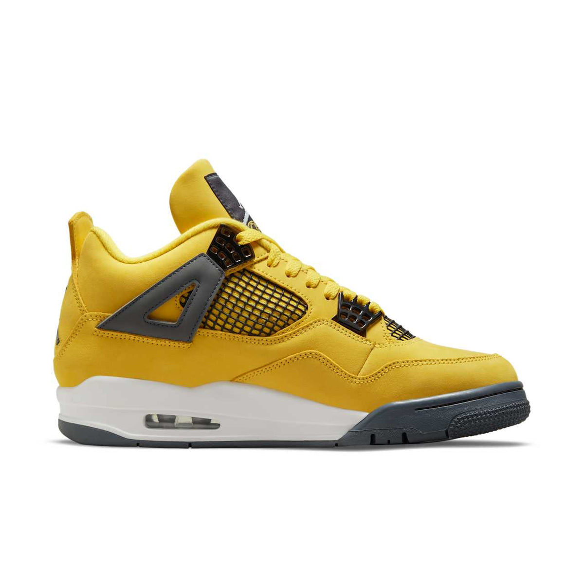 Air Jordan 4 Retro — Tour Yellow — medial side