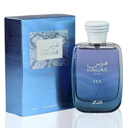 Rasasi Hawas For Him Ice Eau de Parfum 100ml bottle