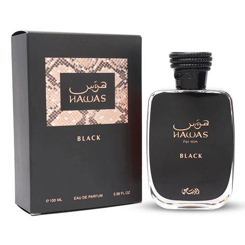 Rasasi Hawas For Him Black Eau de Parfum 100ml bottle