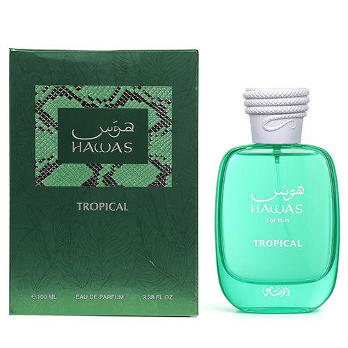 Rasasi Hawas For Him Tropical Eau de Parfum 100ml bottle