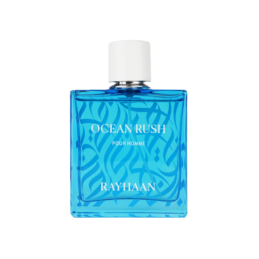 Rayhaan Ocean Rush Eau de Parfum 100 ml bottle