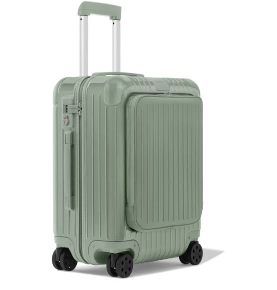 Rimowa Essential Sleeve Cabin Plus luggage in Vert Eucalyptus brillant — view 2