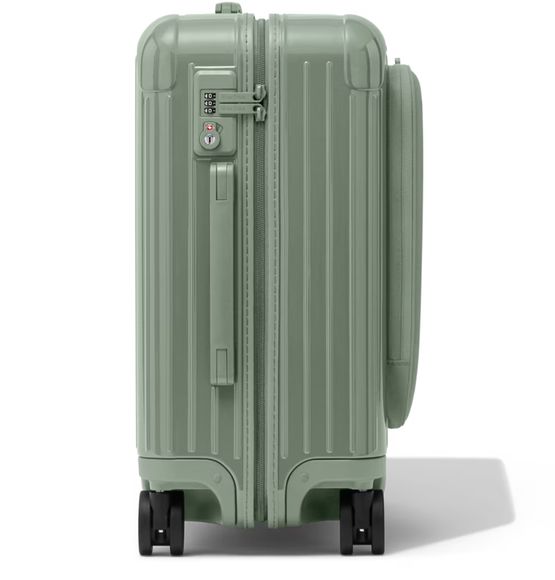Rimowa Essential Sleeve Cabin Plus luggage in Vert Eucalyptus brillant — view 4