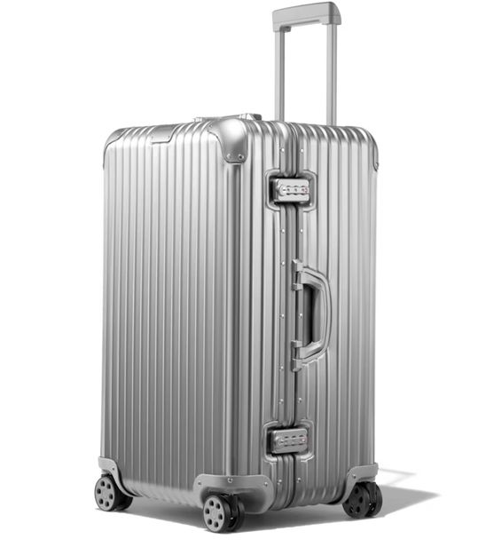 Rimowa Original Trunk S luggage in Silver — view 2