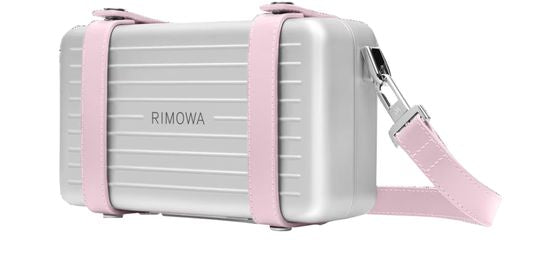 Rimowa Personal crossbody bag in Silver/Ballerina — view 2