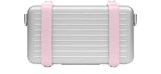 Rimowa Personal crossbody bag in Silver/Ballerina — view 3