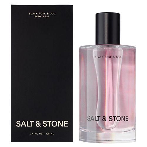 SALT & STONE Black Rose & Oud Body Mist 100ml bottle