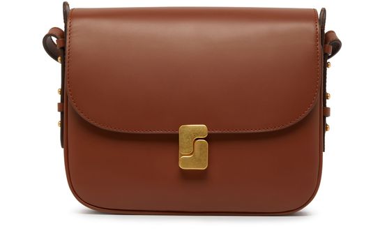 Soeur Bellissima maxi crossbody bag in Noisette — view 1