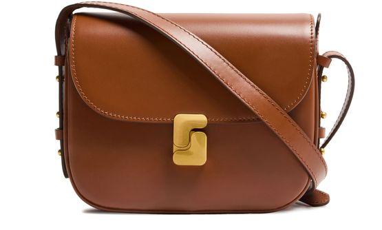 Soeur Bellissima mini crossbody bag in 2_Noisette — view 1