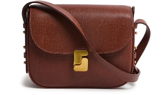Soeur Bellissima mini crossbody bag in Cognac — view 1