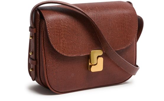 Soeur Bellissima mini crossbody bag in Cognac — view 2