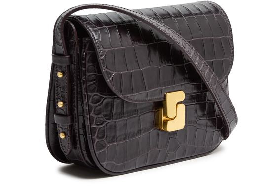 Soeur Bellissima mini crossbody bag in Marron Fonce — view 2