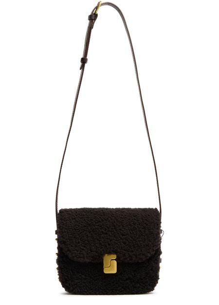 Soeur Bellissima mini crossbody bag in Marron Fonce — view 4