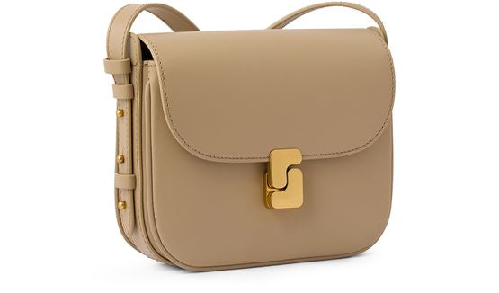 Soeur Bellissima mini crossbody bag in sable — view 2