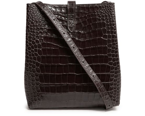 Soeur Bello shoulder bag in Marron Fonce — view 3