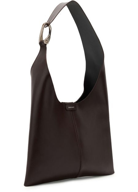 Soeur Cosima mini shoulder bag in Marron — view 2