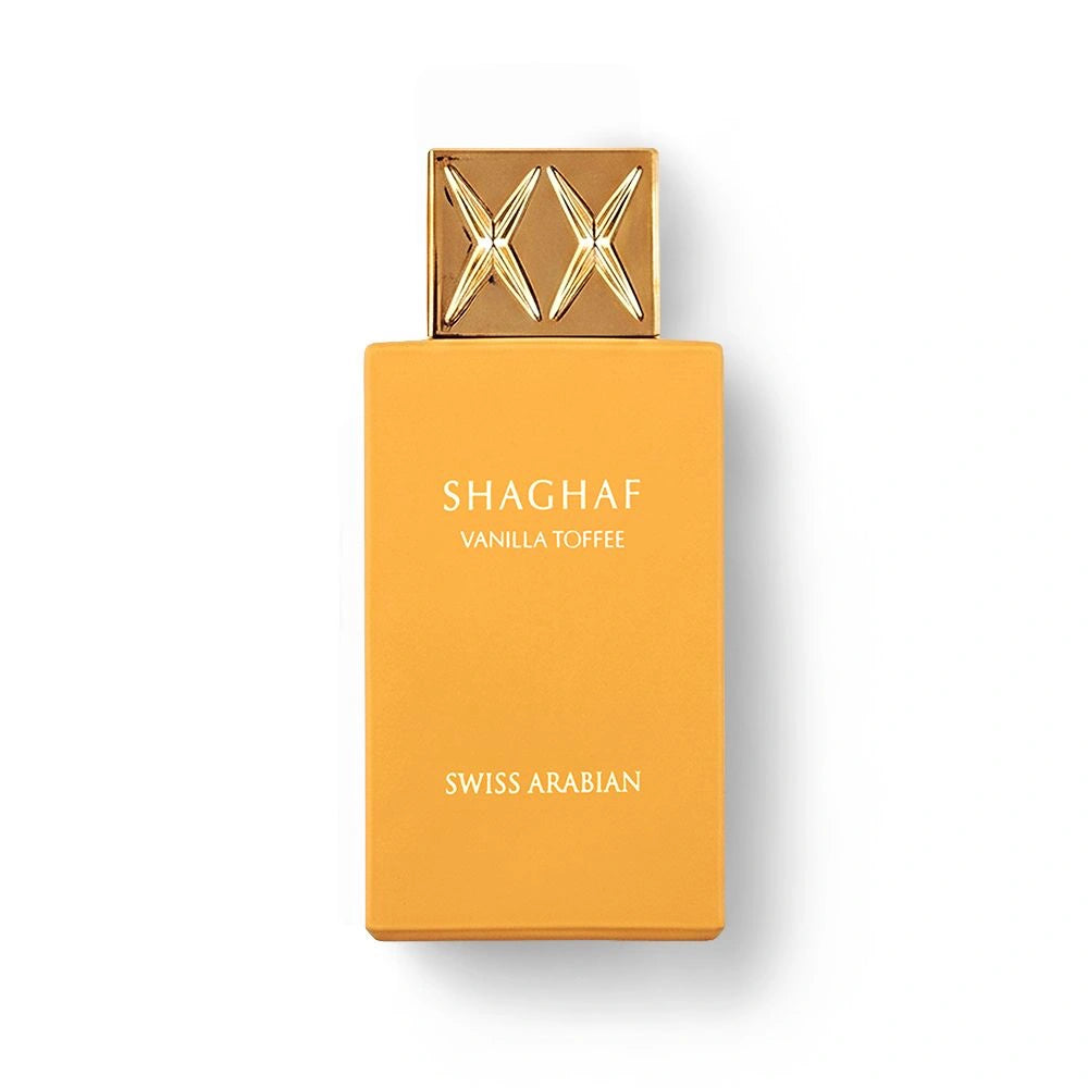 Swiss Arabian Shaghaf Vanilla Toffee Eau de Parfum 75 ml bottle