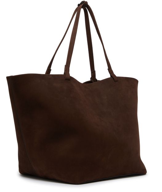 The Row XL Park Tote Bag in Dark Mocha ANS — view 2