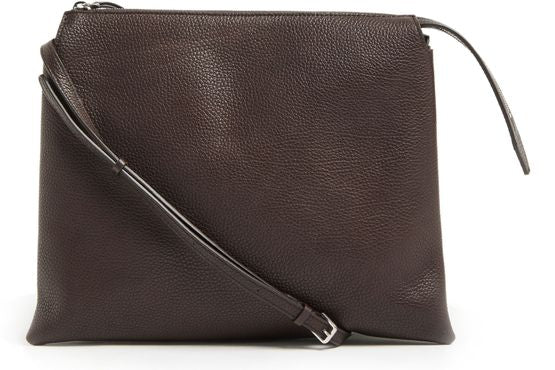 The Row Nu Twin Crossbody Bag in Brunette ANS — view 3