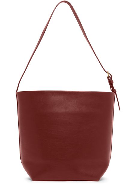 The Row N/S Park Tote Medium Bag in Cognac PLD — view 3