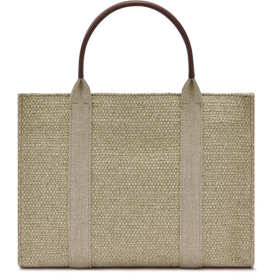 The Row Georgia Tote Bag in Clay/Shell/Deep Brown ANS — view 3