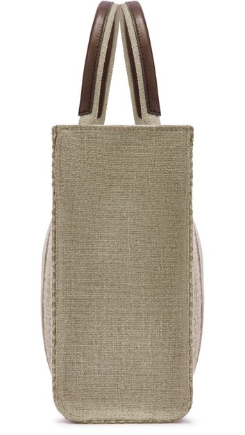 The Row Georgia Tote Bag in Clay/Shell/Deep Brown ANS — view 5