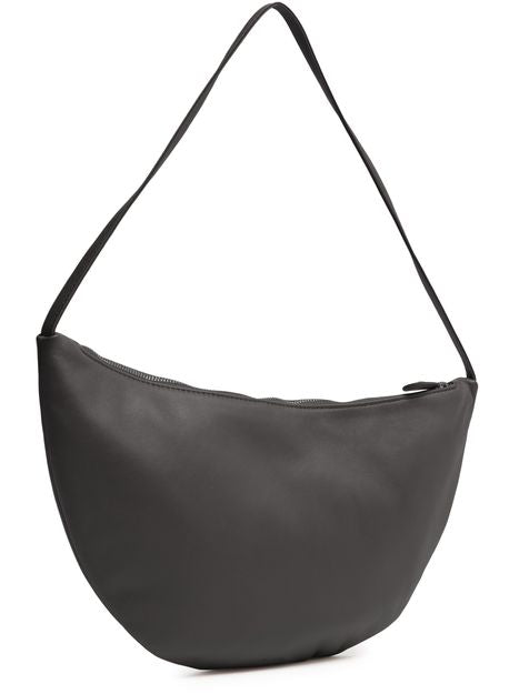 The Row Izzy Small Shoulder Bag in Ebony Brown ANS — view 2