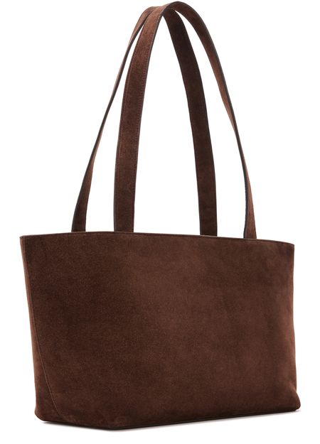 The Row Parker Tote Bag in Dark Brown ANS — view 2