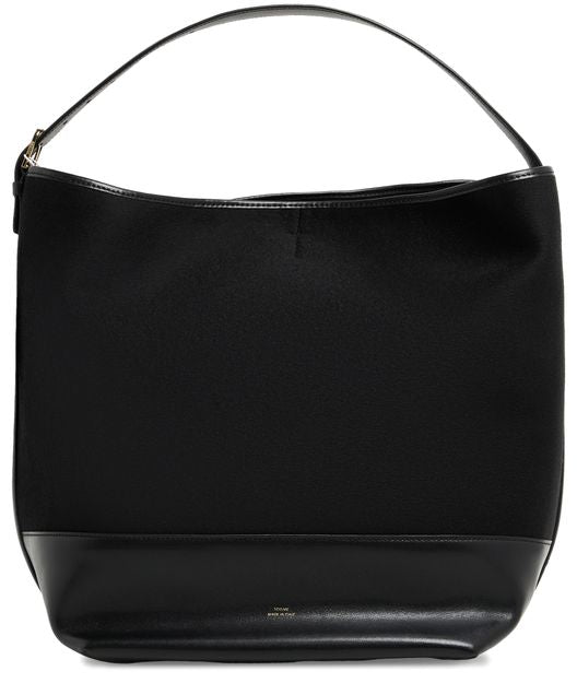 Toteme Belted tote bag in Black — view 1