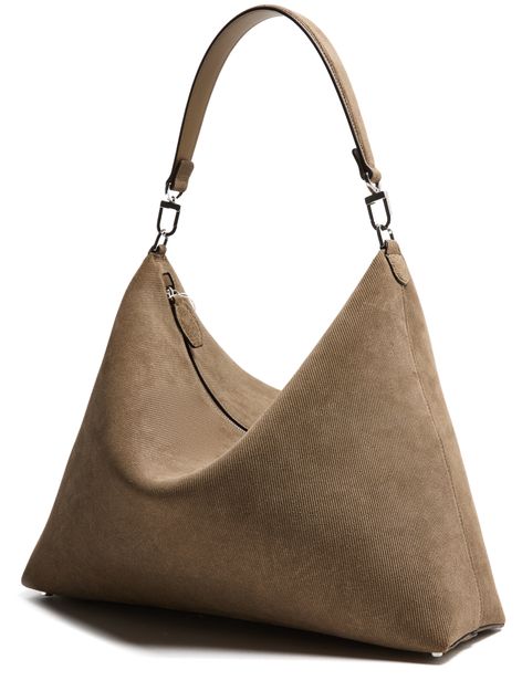 Toteme Bevel medium bag in Dark Taupe — view 2