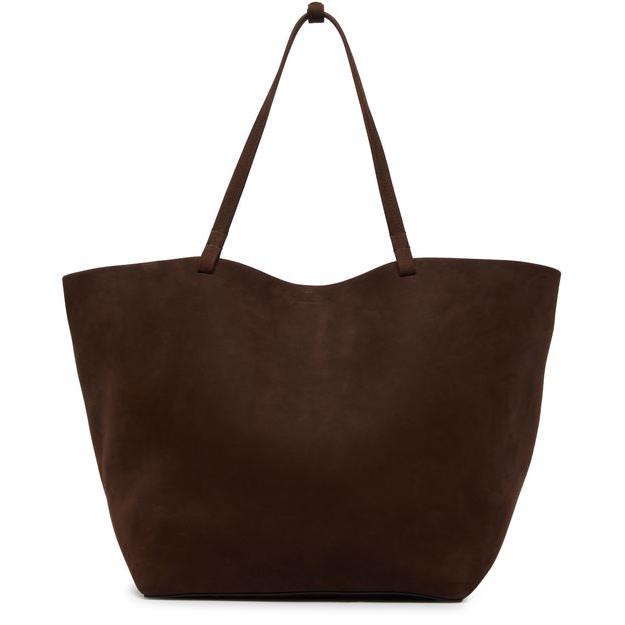 The Row XL Park Tote Bag — Dark Mocha ANS