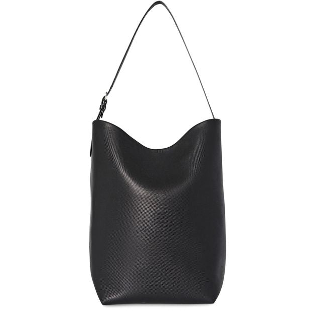 The Row N/S Belt Tote Large Bag — Black PLD