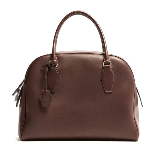 The Row India 12 Handbag — Chestnut ANS